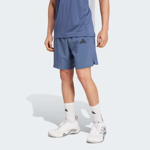 สีน้ำเงิน กางเกงขาสั้น Tech Apparel