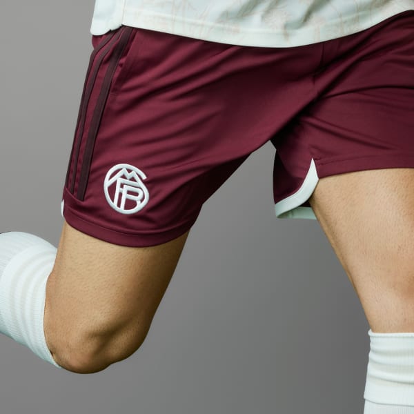 Weinrot FC BAYERN MÜNCHEN 2023/2024 AUSWEICHSHORTS