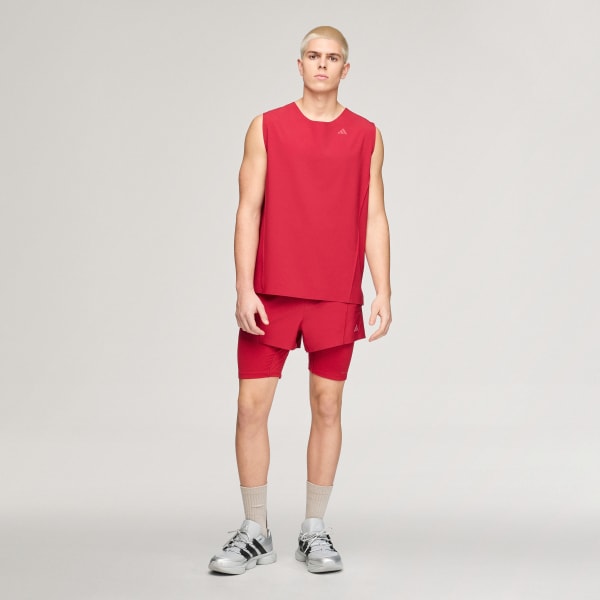 Burgundy adidas x entire studios D4T Training Tank