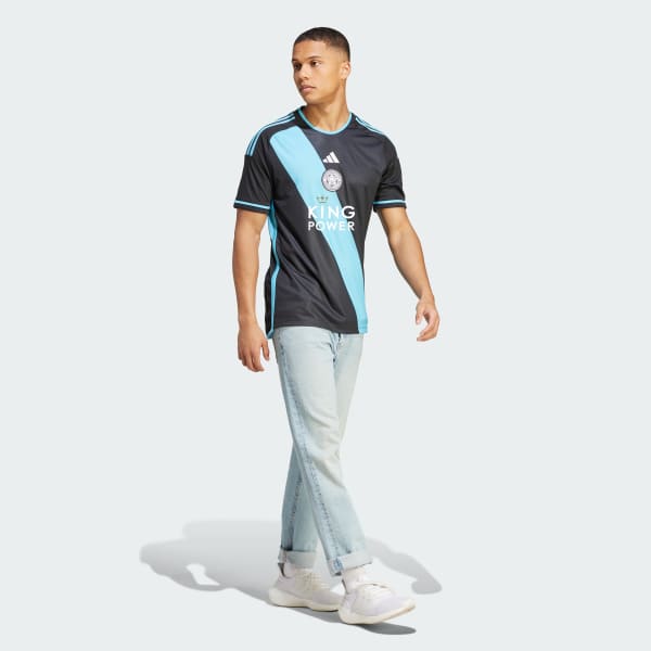 Negro Camiseta segunda equipación Leicester City FC 23/24