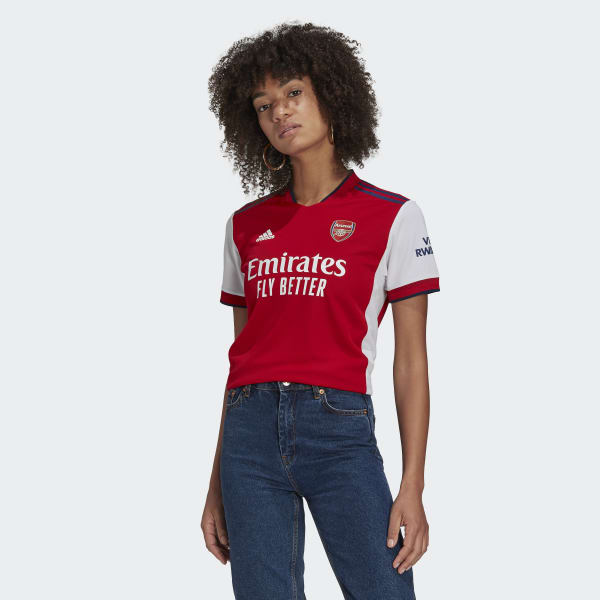 Wit Arsenal 21/22 Authentiek Thuisshirt AV735