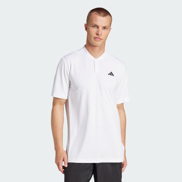 White Club Tennis Climacool Henley Shirt