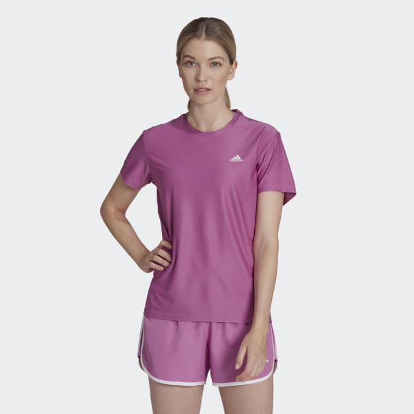 Violeta Playera de Running Adi Runner XR667