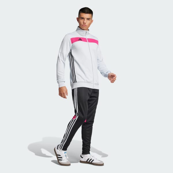 Grey Tiro 25 Essentials Track Suit