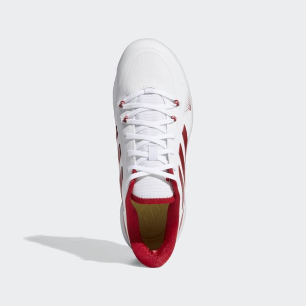 White PureHustle 2.0 Cleats