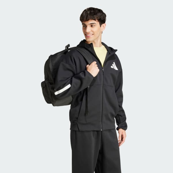 Negro Chaqueta Deportiva con Capucha Z.N.E.