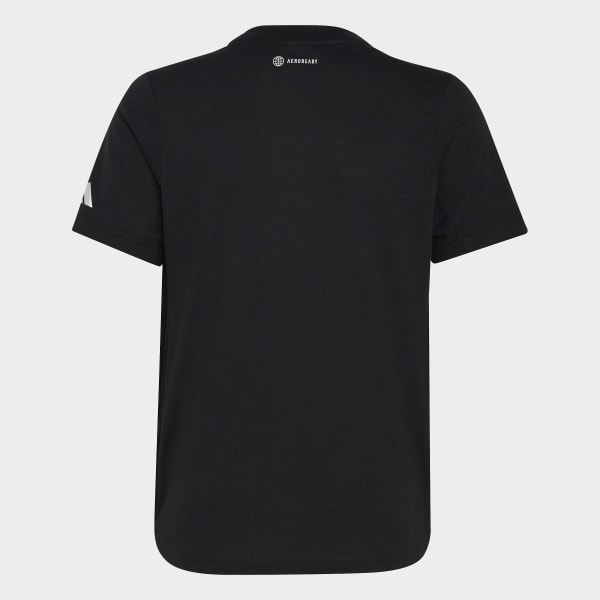 Negro Polo AEROREADY Estampado
