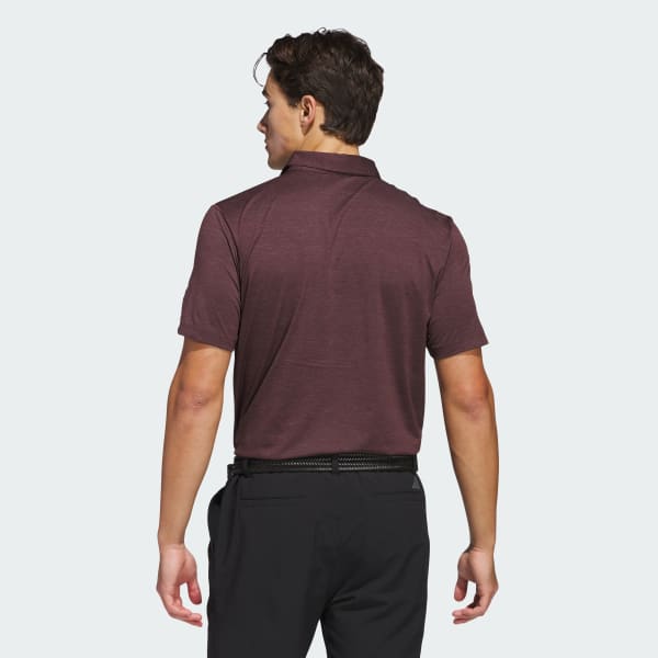 Burgundy Ultimate365 Elevated Twistknit Polo Shirt