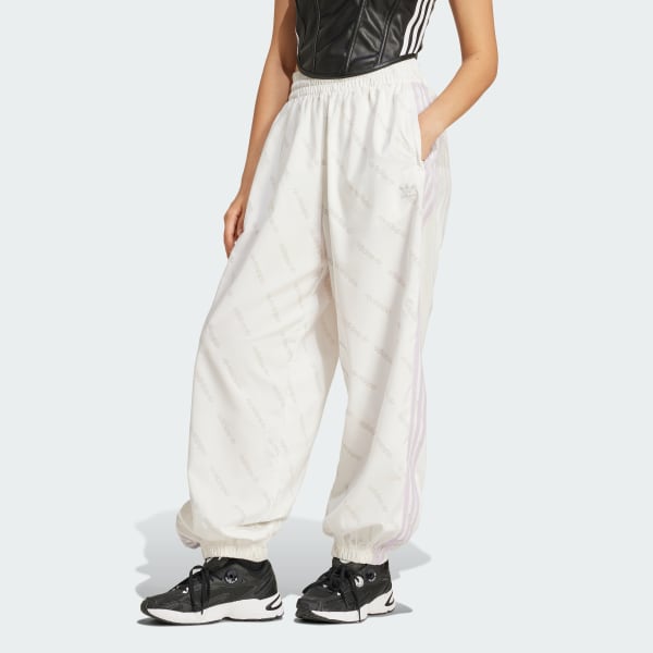 adidas Mono Woven Balloon Pants - White | adidas India