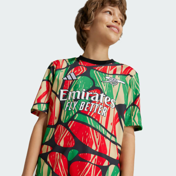 Arsenal pre match jersey deals