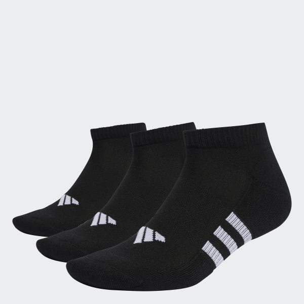 Black Performance Cushioned Low Socks 3 Pairs