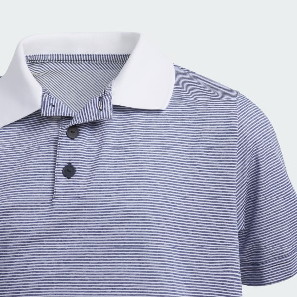 Mau-xanh-da-troi Áo Polo Ngắn Tay Kẻ Sọc Ottoman Trẻ Em