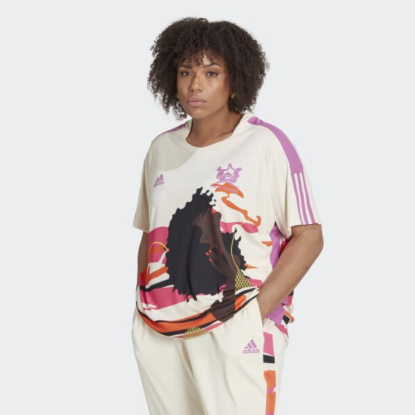 Beige Thebe Magugu Tiro Voetbalshirt (Grote Maat) ZJ766