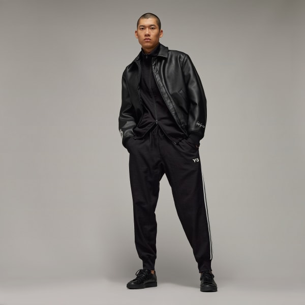 Black Y-3 레알 마드리드 트래블 팬츠