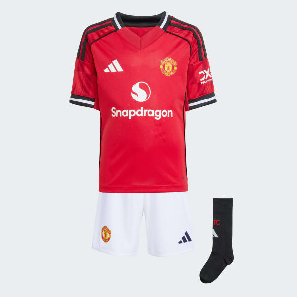 Rosso Divisa mini home Manchester United FC 25/26