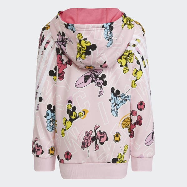 Pink adidas x Disney Mickey Mouse Hoodie L5706