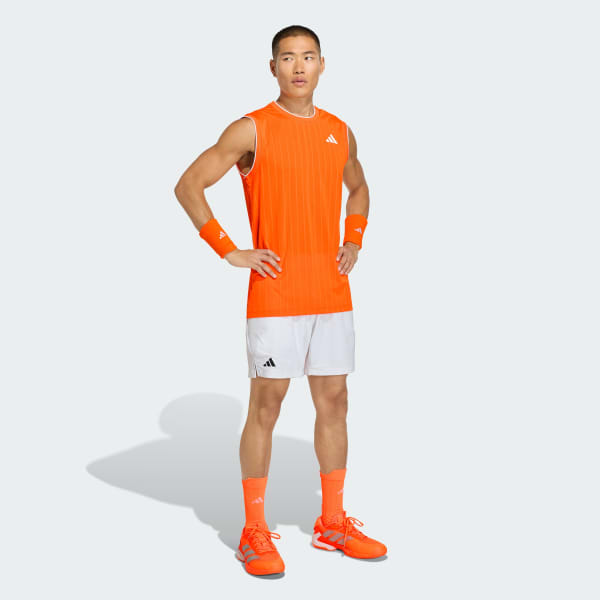 Orange TENNIS CLIMACOOL+ TANK TOP PRO