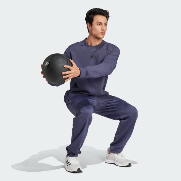 Blauw Game and Go Training 3 Bar Logo Broek