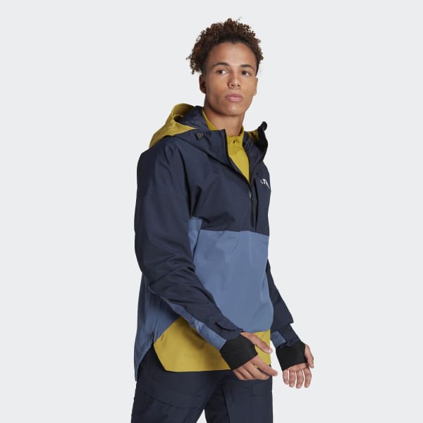 Blau TERREX 2 LAYER RAIN.RDY SNOW SKIANORAK CJ172