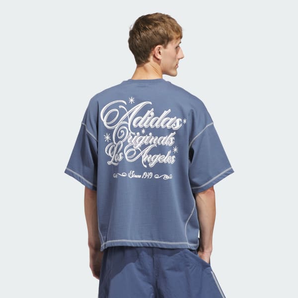 Biru Tee LENGAN PENDEK Wilshire