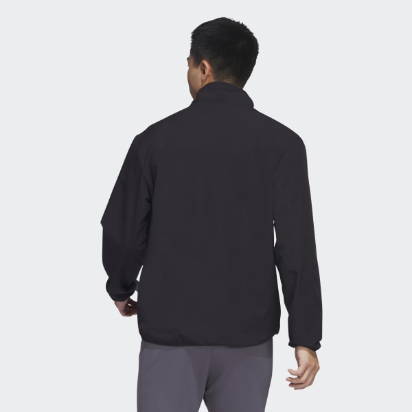 adidas Hurricanes 22 NHL 1/4-Zip Jacket - Black | Men's Hockey 
