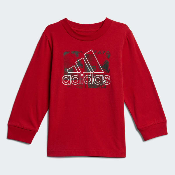 adidas Playtime Top and Joggers Set - Red | adidas US