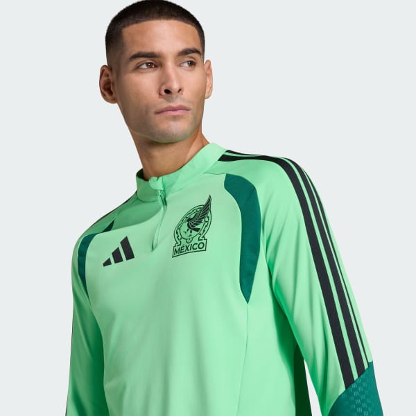 adidas Mexico 26 Tiro Training Top - Green | Free Shipping with