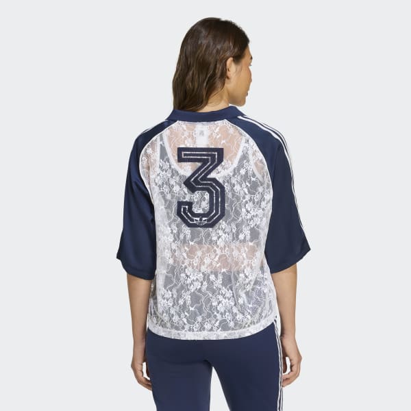 ★ adidas★ Race Jersey White Night Indigo KD2275 adidas Originals Lace Jersey - White | Free Shipping with