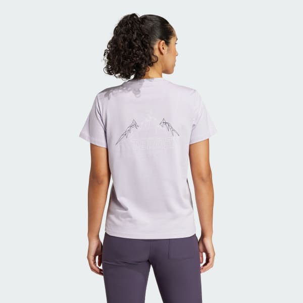 Violet T-shirt graphique Terrex