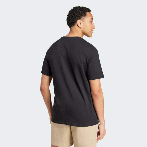 Preto Camiseta Estampada Tech Badge of Sport