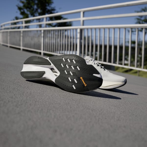 Hvid Adizero Boston 12 sko