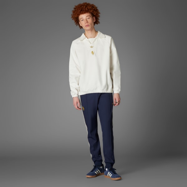 Λευκό Juventus Terrace Icons Drill Top