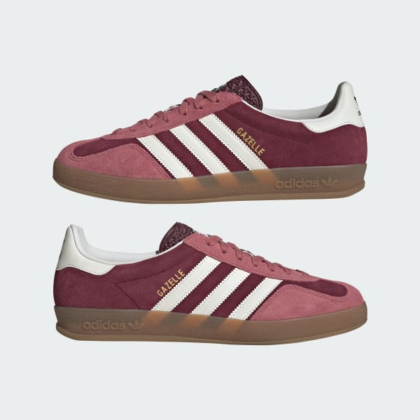 adidas Gazelle Indoor Shoes Burgundy Free Shipping with adiClub adidas US