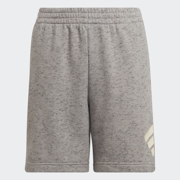 Grau Future Icons 3-Streifen Shorts