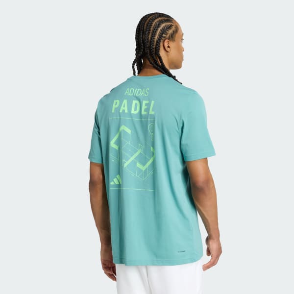 Turquesa Polera Graphic Padel Category
