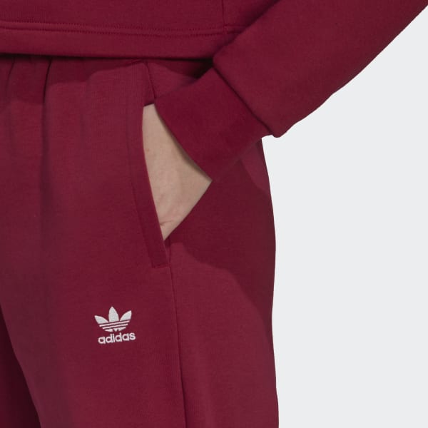 Rouge Pantalon sportswear Adicolor Essentials Fleece IZQ69