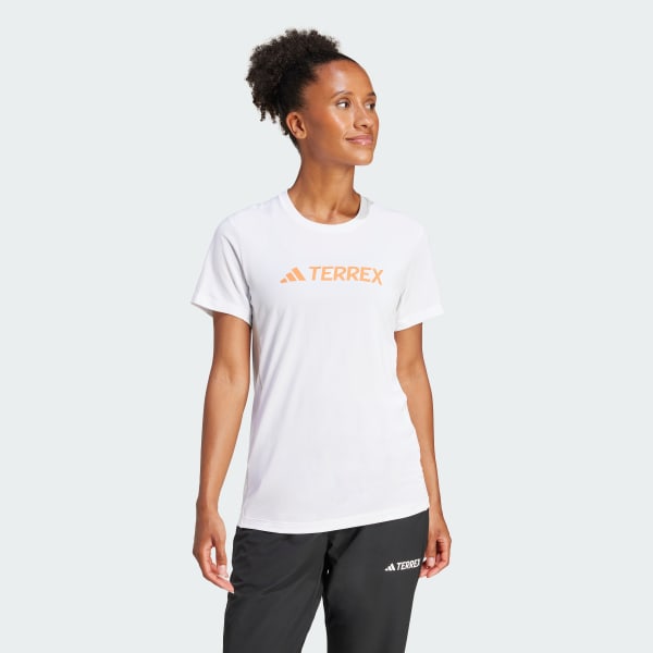 Hvit Terrex Multi Climacool Logo Tech T-skjorte