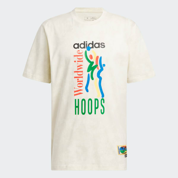 Be Áo Thun Graphic Worldwide Hoops