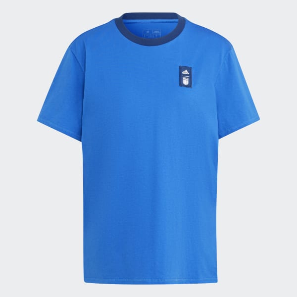 Blauw Italië T-shirt