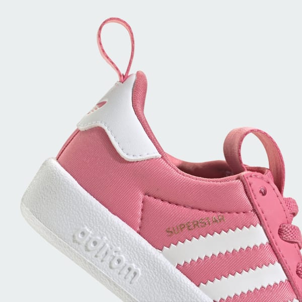 Adidas superstar baby pink top
