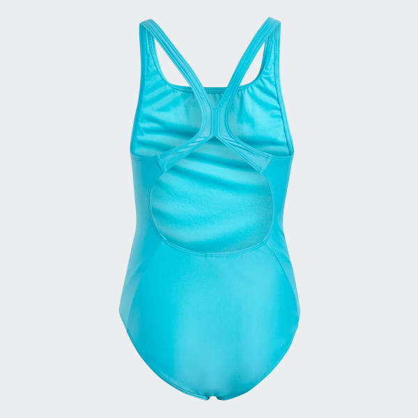 Turquesa Traje de Natación C-Back 3 Tiras Kids