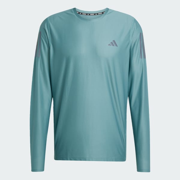 Verde Maglia a Maniche Lunghe Own The Run