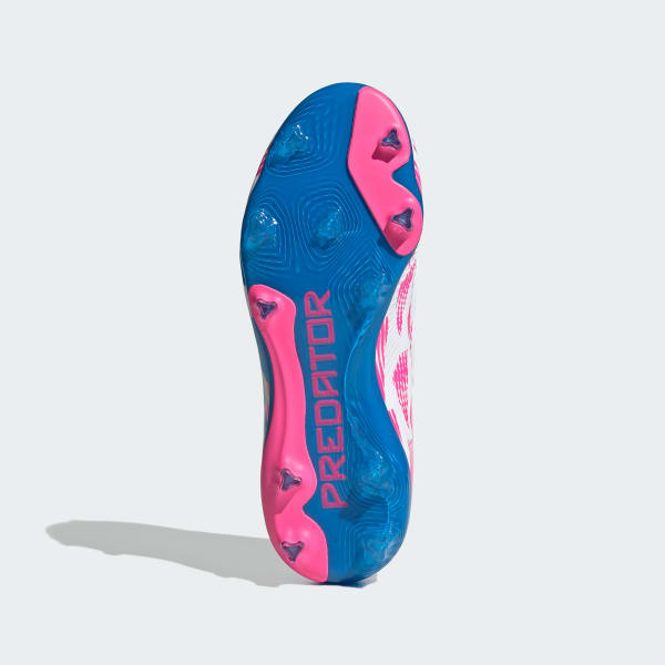 White Predator Elite Firm Ground Boots Kids