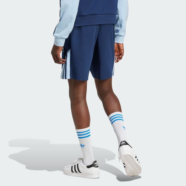 Blue Colorblocked SST Shorts