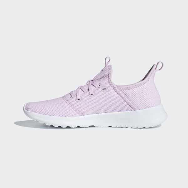 adidas cloudfoam pink and white