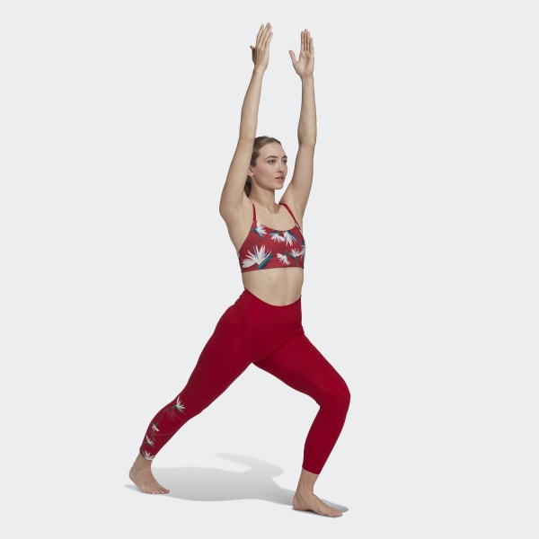 Rosso Reggiseno sportivo Thebe Magugu Studio Light-Support
