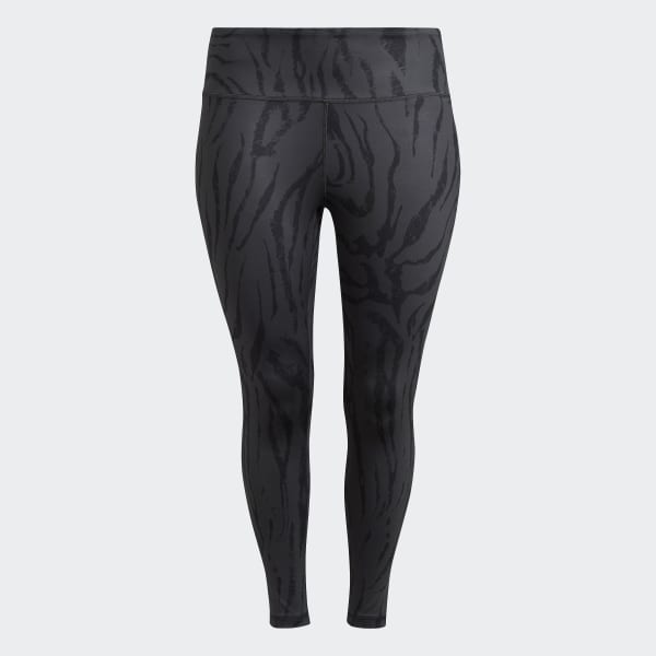 Grigio Tight 7/8 Optime Training Icons Print TA394