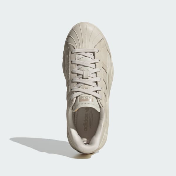 Adidas superstar top weave heren mint