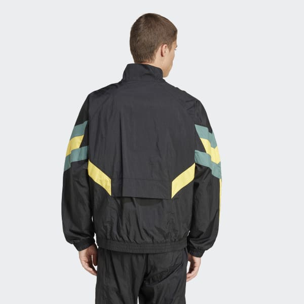 アディダス ジャマイカ代表 オリジナルス トラックトップ - ブラック