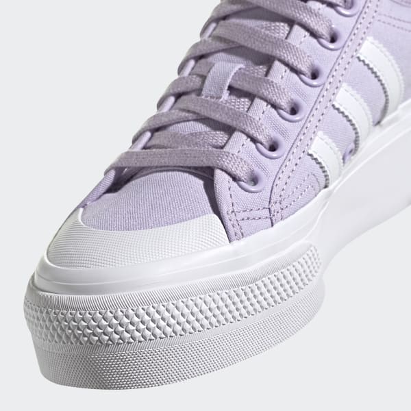 adidas Nizza Platform Shoes - Purple 